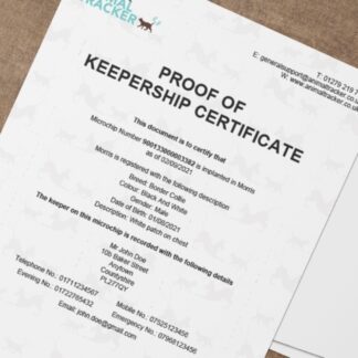 Premium Keepership Certificate